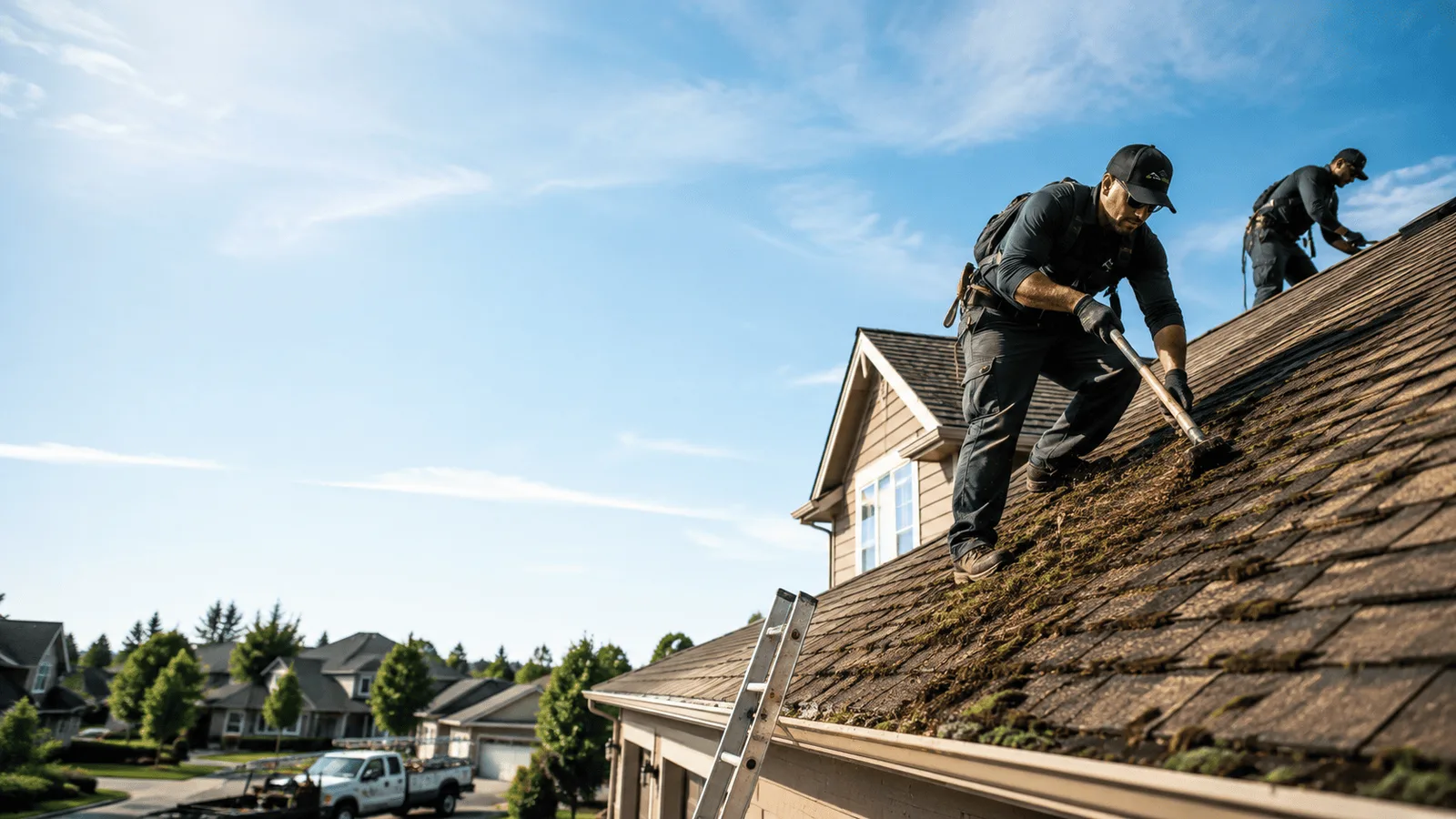 Roof Moss Removal in Clearwater, KS near me